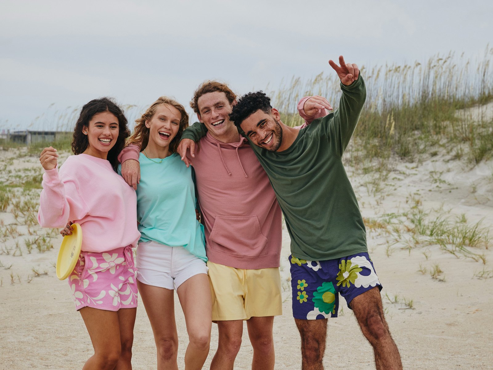 Group on Beach