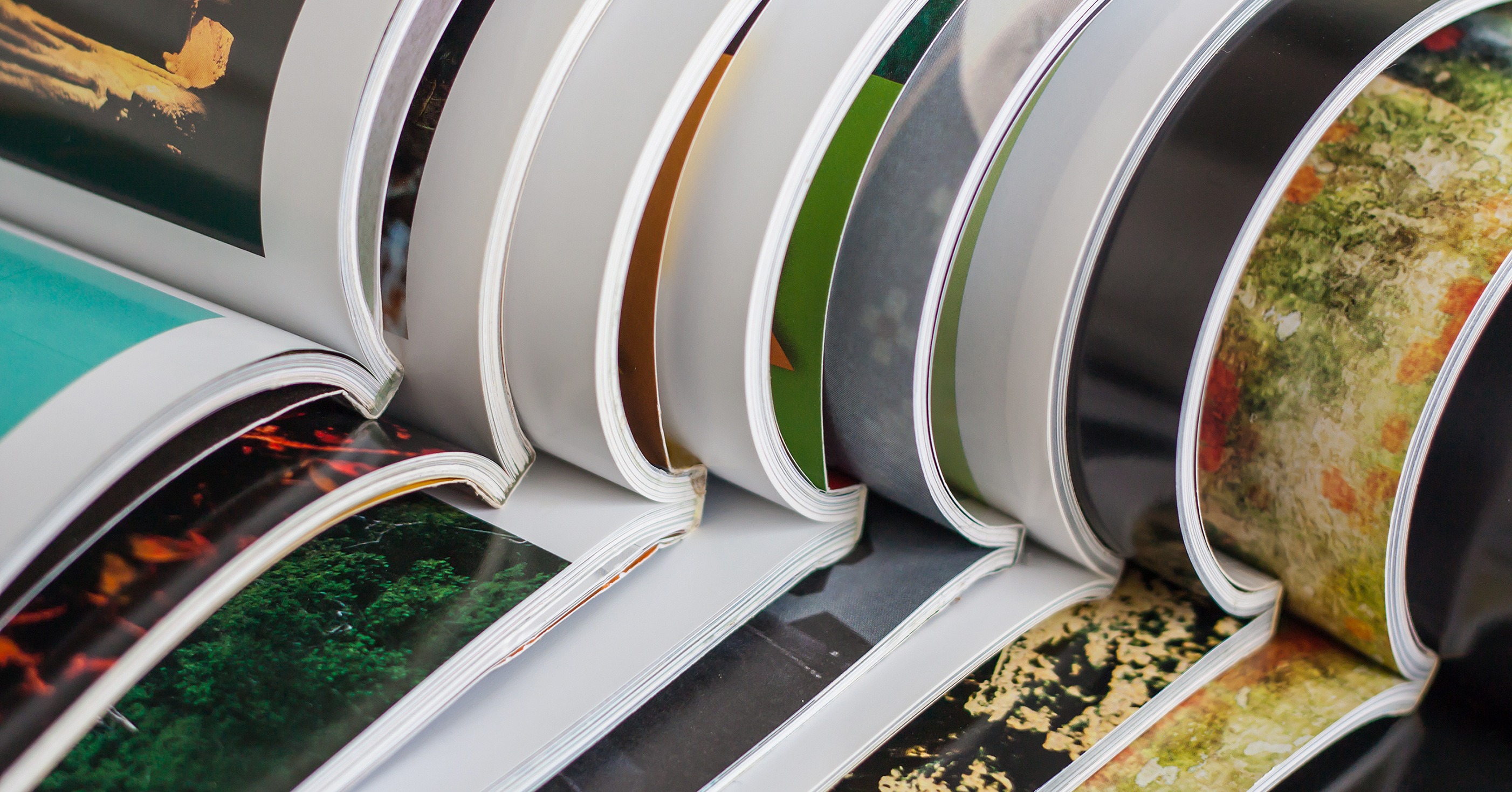 close up of multiple catalogs - 2024 Product Catalogs Guide blog cover image